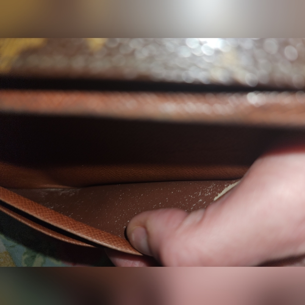 1994 vintage louis vuitton porte-monnaie tresor wallet guc see pics for flaws - Picture 15 of 16